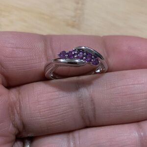 New Sterling Silver Amethyst Ring 💍
